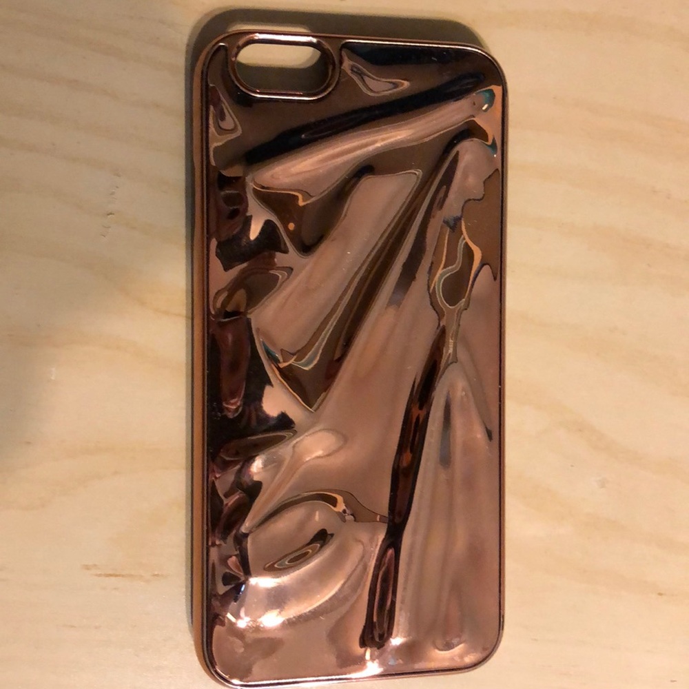 Bronze funky looking textured iphone 6 case